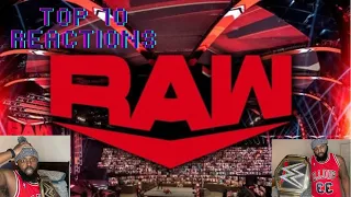 KANGSTEPHREACTS: WWE Top 10 Monday Night Raw Reaction March 15, 2021|Reaction Video @WWE #WWERAW2021