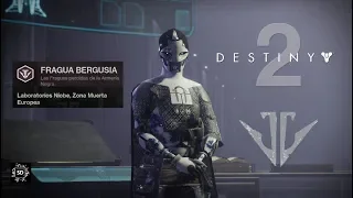 Destiny 2 [Guía] Llave de la Armería Negra (Localización Drones) Fragua BERGUSIA