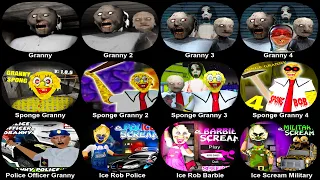 GRANNY MOD - Granny,Granny 2,Granny 3,Granny 4,Sponge Granny 1,2,3,4,Police Officer Granny