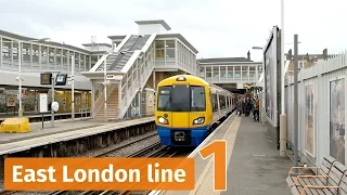 London Overground trains on the East London line – Part 1
