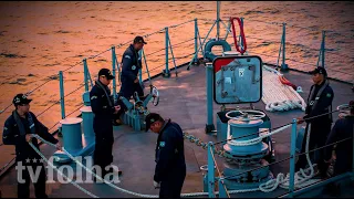 Como é a vida dentro de um navio-patrulha da Marinha