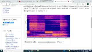 What if you put cave 14 in a spectrogram?