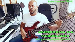 Bass Cover Americana na vaqueijada xande aviao Baixo Yamaha TRB5ii forró no baixo #vaqueijada