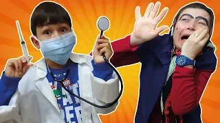 Şaduman Ablanın Dişi Çürüdü  Toprak Doktor Oldu. Toprak Yusuf TV