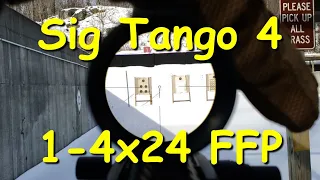 Sig Tango4 1-4x24 FFP 5.56/7.62 Horseshoe Dot - First Person RePew