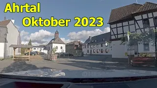 Durchs Ahrtal im Oktober 2023, 27 Monate nach der Flut