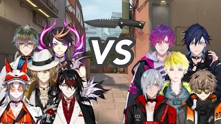 【ALL POV】Valorant Knife Fight Luxiem VS Noctyx【NIJISANJI EN | Luxiem | Noctyx 】