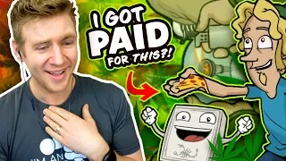 REACTING to my OLD FREELANCE WORK!! - I Can't believe I Did This...