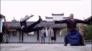 The samurai looked down on the 100 year old man, but he didn't know he was a kung fu master