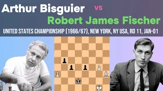 The Power of Fischer: Spectacular Victory against Bisguier at the US Championship (1966/67)