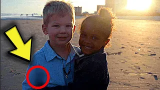 Mother Snaps Photo Of Kids At Beach, Can't Believe Her Eyes When She Realizes What Else It Caught