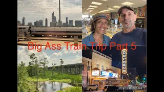 Amtrak City of New Orleans - New Orleans to Memphis to Chicago (Big Ass Train Trip Part 5)