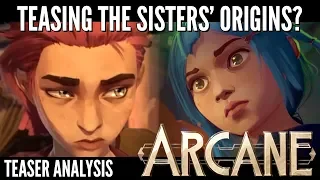 The Jinx and Vi origin story || ARCANE teaser analysis/breakdown