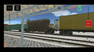 Зимнее обновление Train and rail yard simulator.