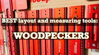 Best measuring and layout tools for woodworkers. WOODPECKERS precision instruments
