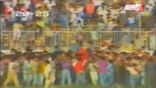 ملخص لمباراة الأهلي و رفيق - الدوري الليبي موسم 1991 - 1992
