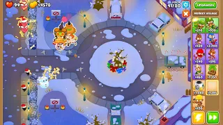 BTD6 - Quiet Street - Hard - No Monkey Knowledge Guide