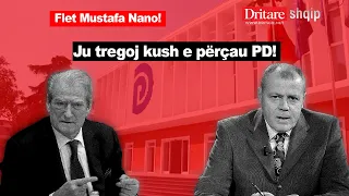 Ju tregoj kush e përçau PD! Flet Mustafa Nano! | Shqip nga Dritan Hila (02.02.2023)