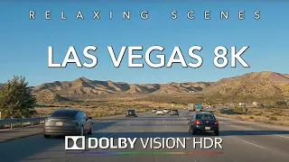 Driving to Las Vegas in 8K HDR Dolby Vision - Los Angeles to Las Vegas Nevada