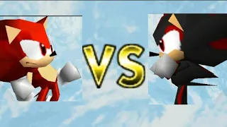 Smash Remix Fire Sonic VS Shadow