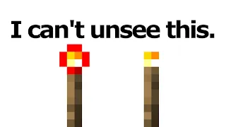 Redstone Torches are NOT RED.