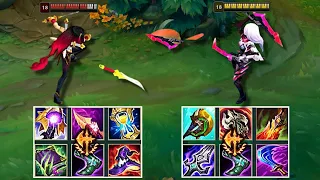 AP KATARINA vs AD KATARINA FULL BUILD FIGHTS & Best Moments!