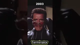 Evolution of Terminator in Movies 1984 to 2023#shortvideo#shorts