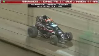 9.24.16 Four Crown Nationals  |  Feature Highlights  |  USAC and All Stars