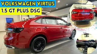 Volkswagen Virtus GT plus DSG 2024 || Power And Mileage in single car || Volkswagen Virtus 2024 ||