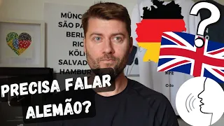 Da pra morar na ALEMANHA só FALANDO INGLÊS? 🇬🇧 🇩🇪