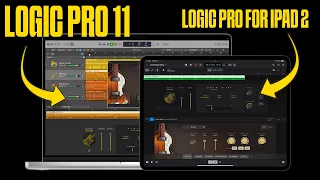 Logic Pro 11 & Logic Pro for iPad 2 is HERE!! What's New? (Stem Splitter, ChromaGlow, New Plugins)