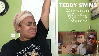 Teddy Swims- Tennessee Whiskey (Cover) | REACTION!!!