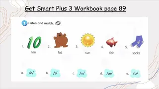 Y3 Get Smart Plus 3 - Workbook page 89