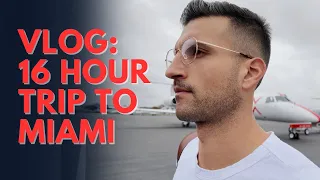 DAY IN THE LIFE | 16 Hour Trip to Miami | Vlog 001