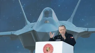 Эрдоган презентовал новый турецкий боевой самолет KAAN 5-го поколения