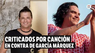 Carlos Vives y Silvestre Dangond, criticados por canción en contra de García Márquez | El Espectador