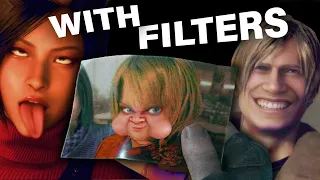 Playing MORE Games With FILTERS ON🤣| Resident Evil 4 Remake