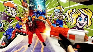 Nerf War/Amusement Park Battle 5(Nerf First Person Shooter)