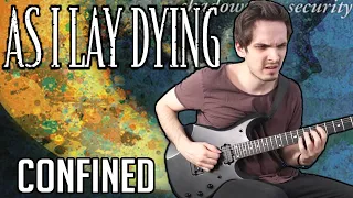 As I Lay Dying | Confined | Nik Nocturnal GUITAR COVER + Screen Tabs