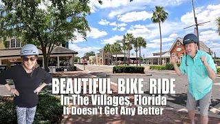 Beautiful Bike Ride in The Villages, Florida