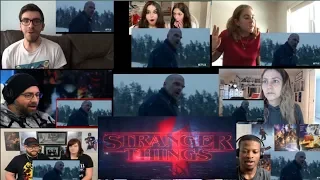 STRANGER THINGS 4 Teaser Trailer reactions mashup