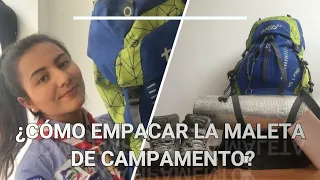 ¿CÓMO EMPACAR LA MALETA DE CAMPAMENTO?|| SCOUTS DEL MUNDO💛