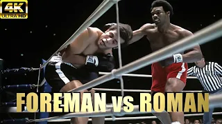 George Foreman vs José Roman | KNOCKOUT Boxing Fight Highlights | 4K Ultra HD