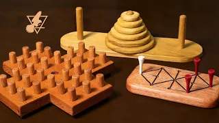 3 Easy-to-Make Wood Projects - Games & Puzzles