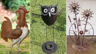 Awesome welding projects ideas for garden decoration