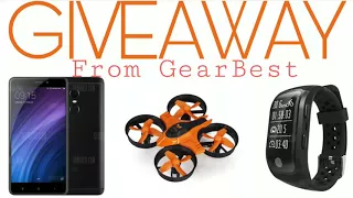 Xiaomi Redmi Note 4, Drone and smartband international giveaway by GearBest Spain