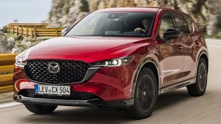 FIRST LOOK 2022 NEW Mazda CX-5 Homura Europa interior, driving and more..