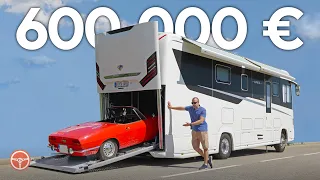 Toto je karavan s garážou za 600 000 €! Concorde Liner Gio 1090 - volant.tv