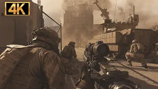 US Marines Attack Rammaza Hospital | US-Al Qatala War | Call of Duty Modern Warfare [4K PS5]