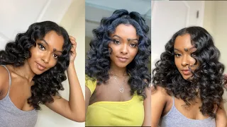 Bouncy Heatless Waves Using Only Four Flexi Rods